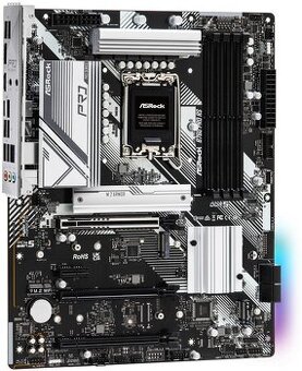 ASRock B760 PRO RS Intel B760, LGA1700, 4x DDR5 DIMM-zánovní