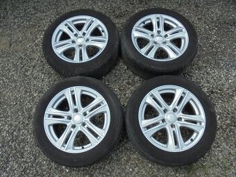 PRODÁM ALU KOLA ROZTEČ 4x114,3 R16 ET40 - PNEU 205/55 R16