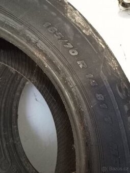 2ks letní pneu 165/70 r14