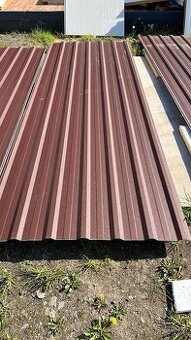 Trapezový plech T18 ECO, RAL 8017 HNĚDÁ