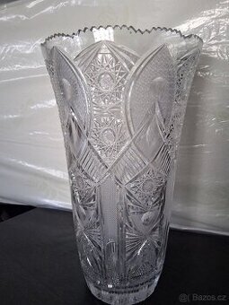 Skleněná váza.