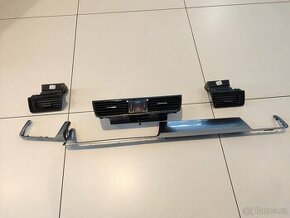 Škoda Rapid výdechy topení ozdobné lišty palubní desky