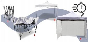 Nůžkový stan 2x2m , 3x3m ,3x4,5m,3x6m