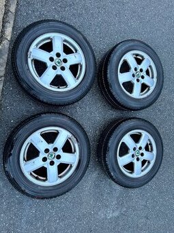 Škoda Octavia originál ALU disky s letními koly