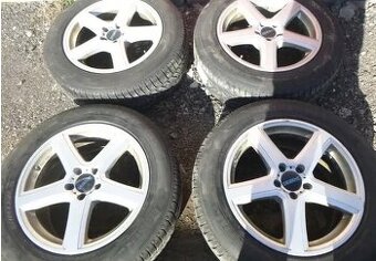 699. 4x ALU 5x112 zimní pirelli 235/60 r18 (6-6,5)