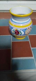 Malovaná porcelánová váza