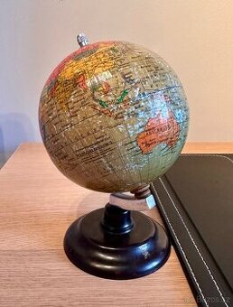 Politický Globus Země Made in GDR