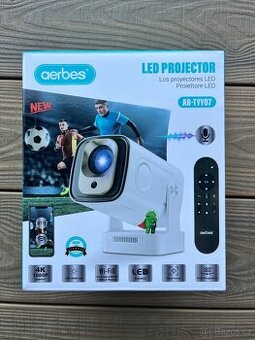 Projektor 4k, 1080,android 11, wifi, aplikace, ovladač, zvuk