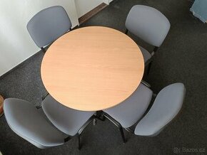 Kancelářský nábytek stůl a 4 židle - 1