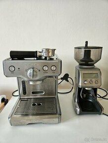 Pákový kávovar a mlýnek na kávu Catler