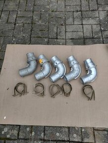 Prodám 5 ks kolen výfuku topení na Tatru T815 - 1