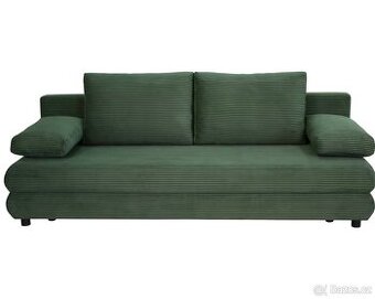 ROZKLÁDACÍ POHOVKA, textil, zelená