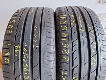 Prodám letní pneu 225/45/17 Bridgestone