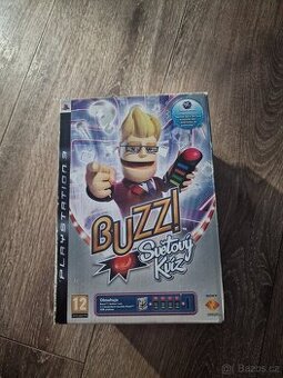 Prodám Buzz světový kvíz na Playstation 3