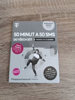 T-Mobile předplacená karta - 1