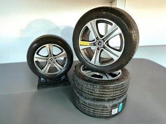 Originální alu kola Mercedes 5x112 + letní 225/55r17
