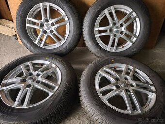 Alu kola 5x114,3 r16 zimní pneumatiky 215/65 r16 Falken 8mm
