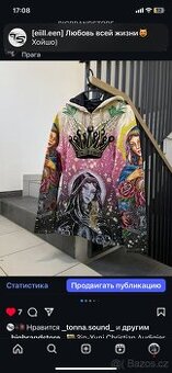 Mikina na zip Christian Audigier (Ed Hardy) - 1