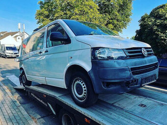 Vůz na náhradní díly VW Transporter T5 FL kombi CAA KUP LB9A