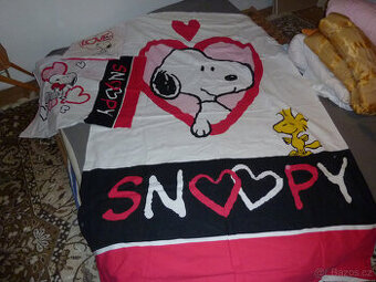 Povlečení Snoopy,kvalitní Matějovský