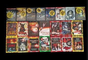 DVD filmy dokumenty, horory, akční, thriller, sci-fi