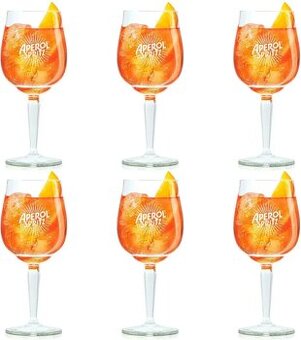Sklenice Aperol Spritz 450 ml - 6 kusů