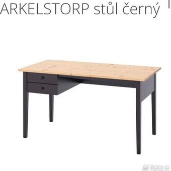 Stůl psací dřevěný IKEA