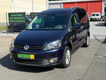 ► VW CADDY MAXI 2,0 TDI - 103 KW, TOP VÝBAVA, NAVI ◄