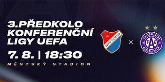 Baník - Austria sektor B6 2lístky čtvrtek 7.8