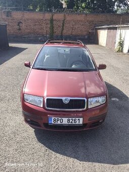 Škoda Fabia combi 1.9tdi 74kw světlý interiér+senzory