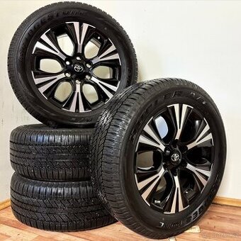 TOYOTA LANDCRUISER 6x139,7 R19 ET25+CELOROČNÍ 265/55R19