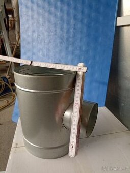 Vzduchotechnika -Odbočka jednostranná 90°  200/100/200