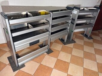 BOTT Regále do úžitkových vozidiel Caddy Connect Vivaro