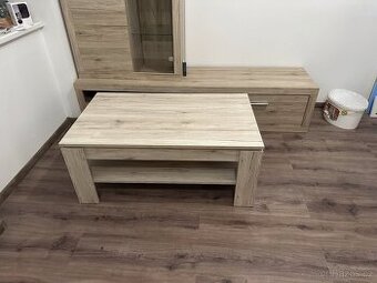 Za odvoz Nábytková sestava – stolek, komoda, vitrína, TV