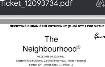 THE NEIGHBOURHOOD ČESKO