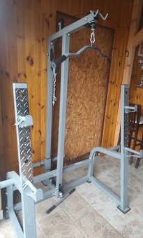 Posilovací věž - dvojitá kladka se stojanem