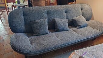 SET 2 křesla a 1 gauč modrá barva - BLOKOVÁNO