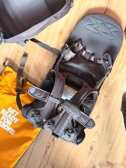 MiniMeis set nosítko + batoh (tmavě šedá)