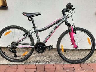 Dětské kolo Author A-Matrix 24" (grafit/růžová)