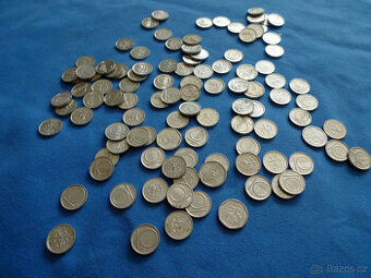 10 haléře a různé staré mince