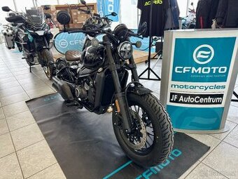 CFMOTO 450CL-C Bobber - černá/bílá
