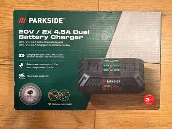 Nabíječka baterií Parkside