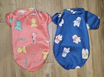 2 x MIKINA PRO PEJSKA, délka zad 42 cm