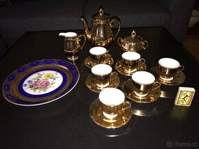 Zlacený moka servis