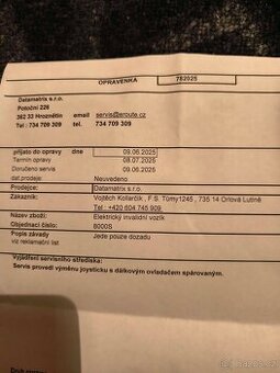 Elektrický invalidní vozík Eroute 8000s