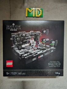 LEGO Star Wars 75329 Útok na Hvězdu smrti diorama