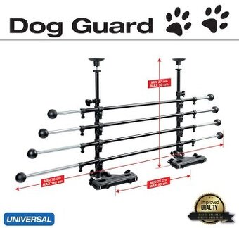 Mříž do kufru auta na hlavové opěrky SUMEX DOG1000