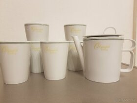 Staré hotelové nádobí souprava