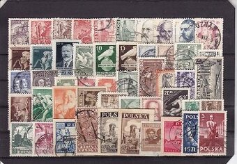 Sestava známek Polsko