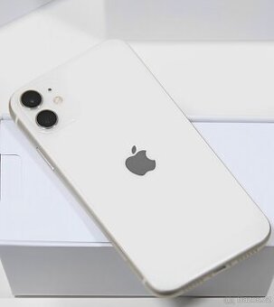 iPhone 11 White BATERIE 100% TOP